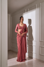 Load image into Gallery viewer, Alyssa Pre-Stitched Sequin Saree