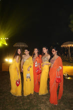 Load image into Gallery viewer, Aayna Pre-Stitched Saree (Semi Sweetheart Blouse)