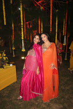 Load image into Gallery viewer, Aayna Pre-Stitched Saree (Semi Sweetheart Blouse)