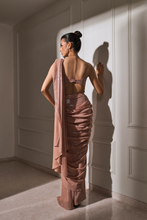 Load image into Gallery viewer, Nush Sequin Pre-Stiched Saree