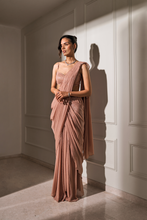 Load image into Gallery viewer, Nush Sequin Pre-Stiched Saree