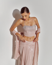 Load image into Gallery viewer, Mira Corset and Draped Skirt