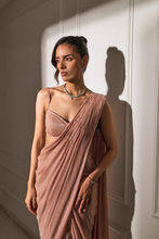 Load image into Gallery viewer, Nush Sequin Pre-Stiched Saree