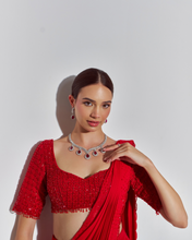 Load image into Gallery viewer, Alara Pre-Stitched Saree