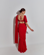 Load image into Gallery viewer, Alara Pre-Stitched Saree