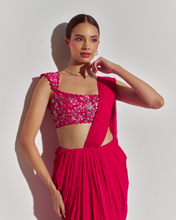 Load image into Gallery viewer, Elina Pre-Stitched Saree
