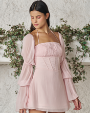 Load image into Gallery viewer, Mon Cheri Mini Dress (Baby Pink)