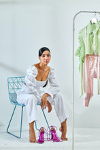 Load image into Gallery viewer, White Myko Co-ord