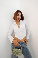 Load image into Gallery viewer, Blanca Corset Shirt