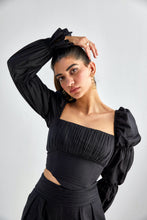 Load image into Gallery viewer, Black Myko Co-ord