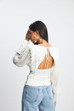 Load image into Gallery viewer, Aria White Top