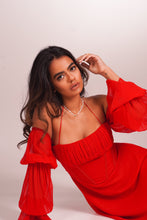 Load image into Gallery viewer, Mon Cheri Mini Off-Shoulder Dress