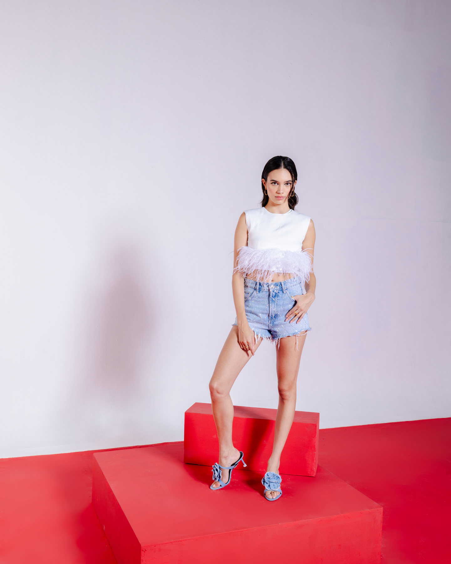 Poppy Fur Top