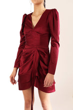 Load image into Gallery viewer, 008 Mini Dress (Red Wine)
