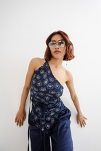 Load image into Gallery viewer, Aster Scarf Top and Trousers
