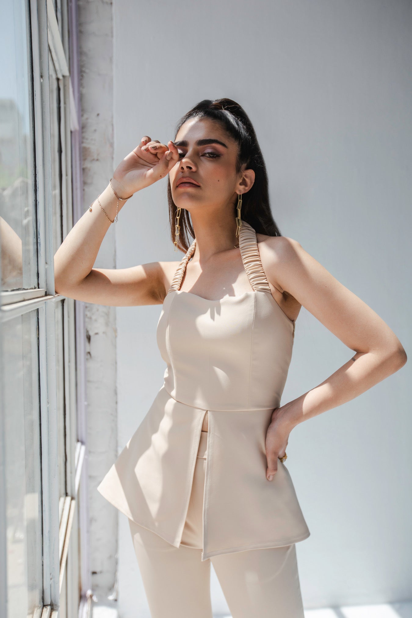 Oslo Peplum Top