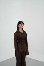 Load image into Gallery viewer, Sakshi Sindwani in Paris Shirt + Corset
