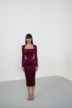 Load image into Gallery viewer, Kim Midi Skirt
